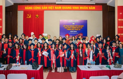 LỄ TRAO BẰNG TỐT NGHIỆP NĂM 2026 CỦA TRƯỜNG ĐẠI HỌC MỸ THUẬT VIỆT NAM: VINH DANH CÁC TÂN CỬ NHÂN VÀ THẠC SĨ